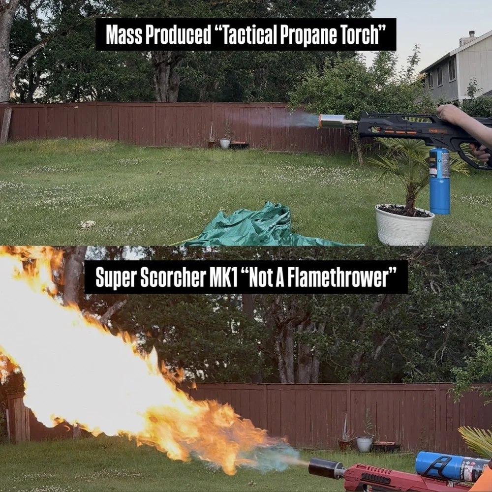 Super Scorcher Not A Flamethrower replica for sale — Super Scorcher