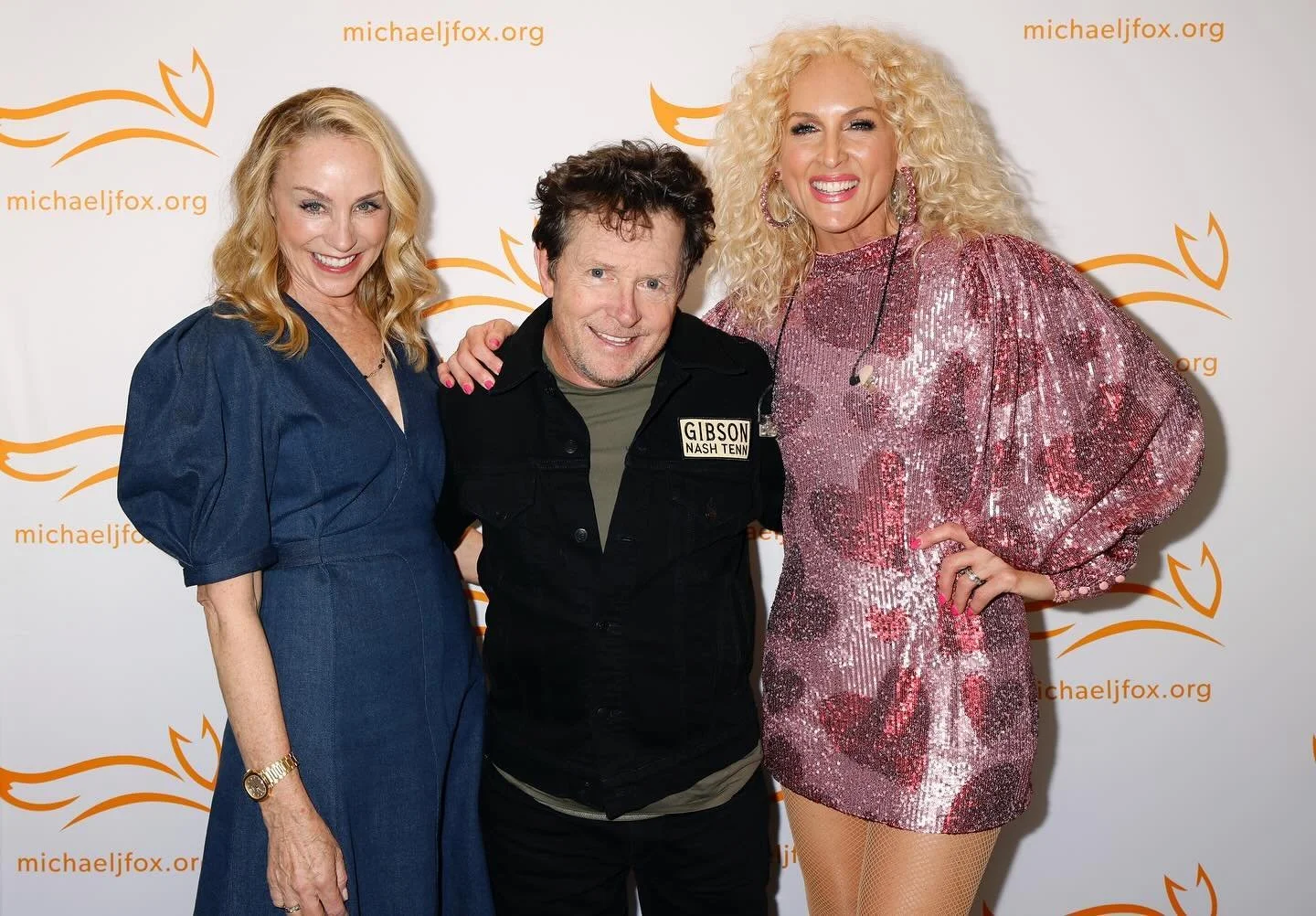 @realmikejfox and @tracy.pollan you are true heros!! Thank you and @michaeljfoxorg for coming to Nashville so that we could love on you and give you our whole-hearted appreciation for what you&rsquo;re doing for those suffering from Parkinson&rsquo;s