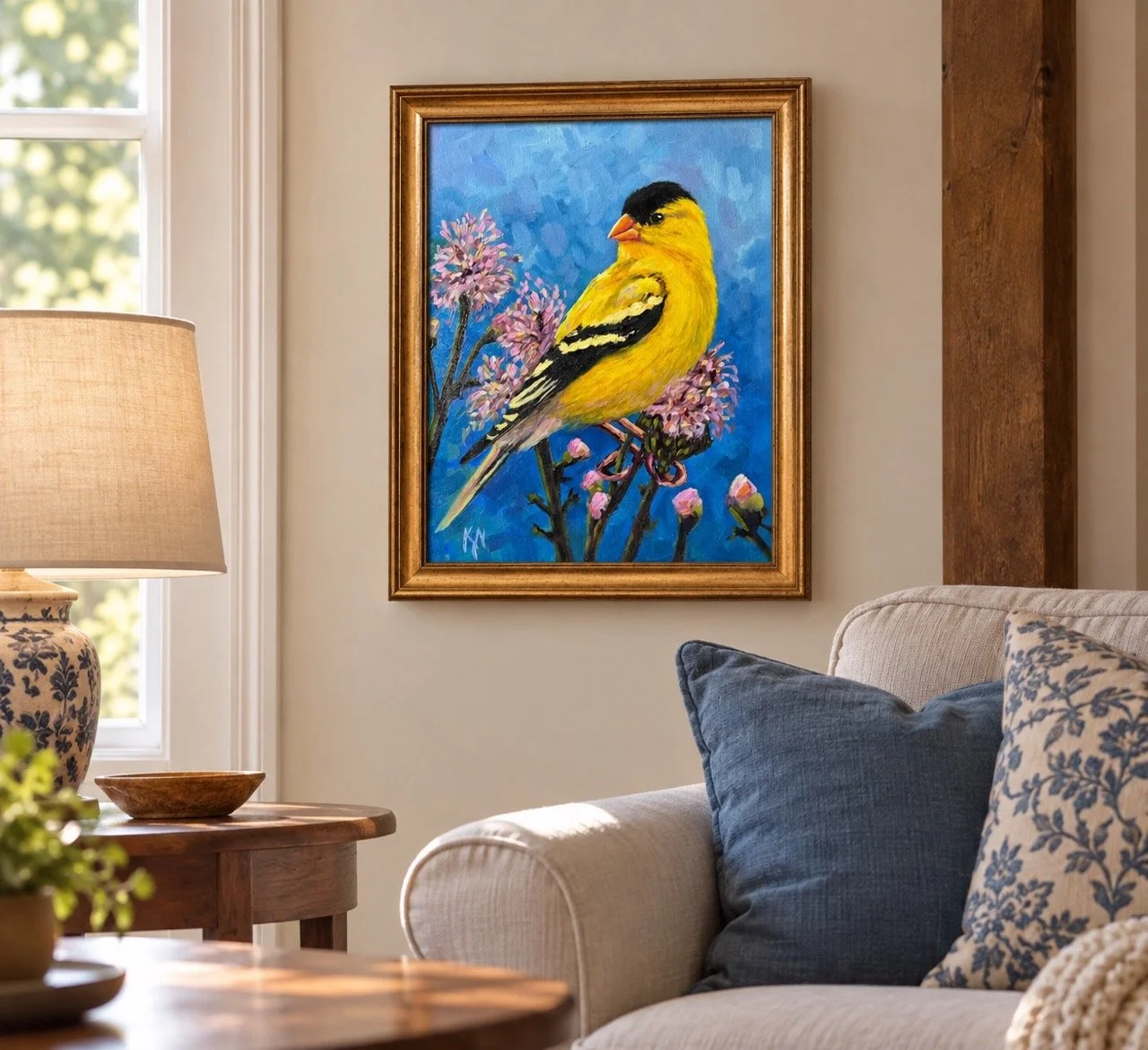 kristina joy goldfinch painting