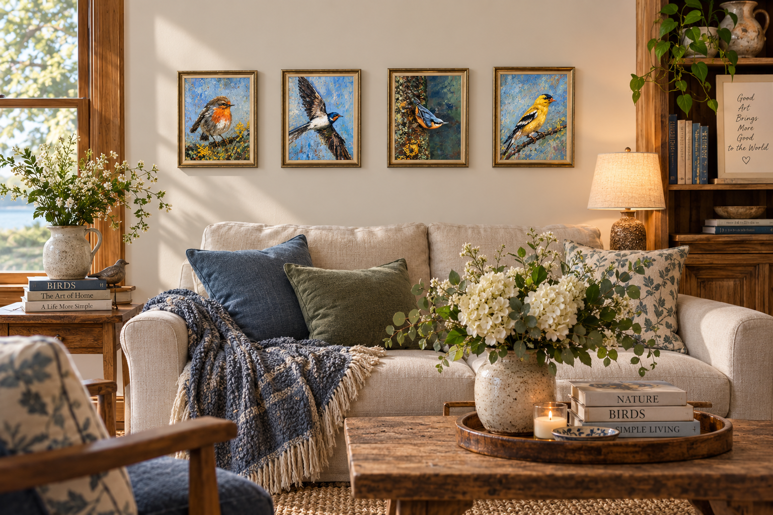 Kristina Joy bird paintings