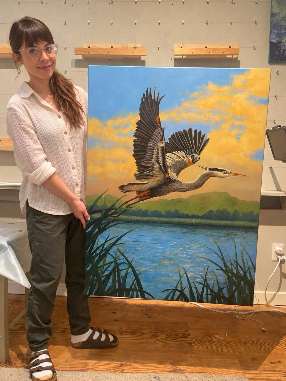 Kristina Joy oil paintings Minnesota painter