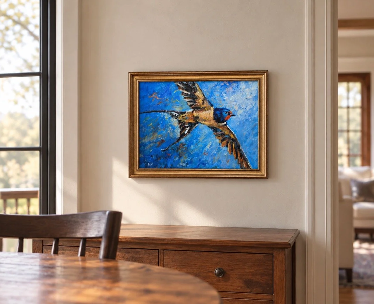 kristina joy swallow painting