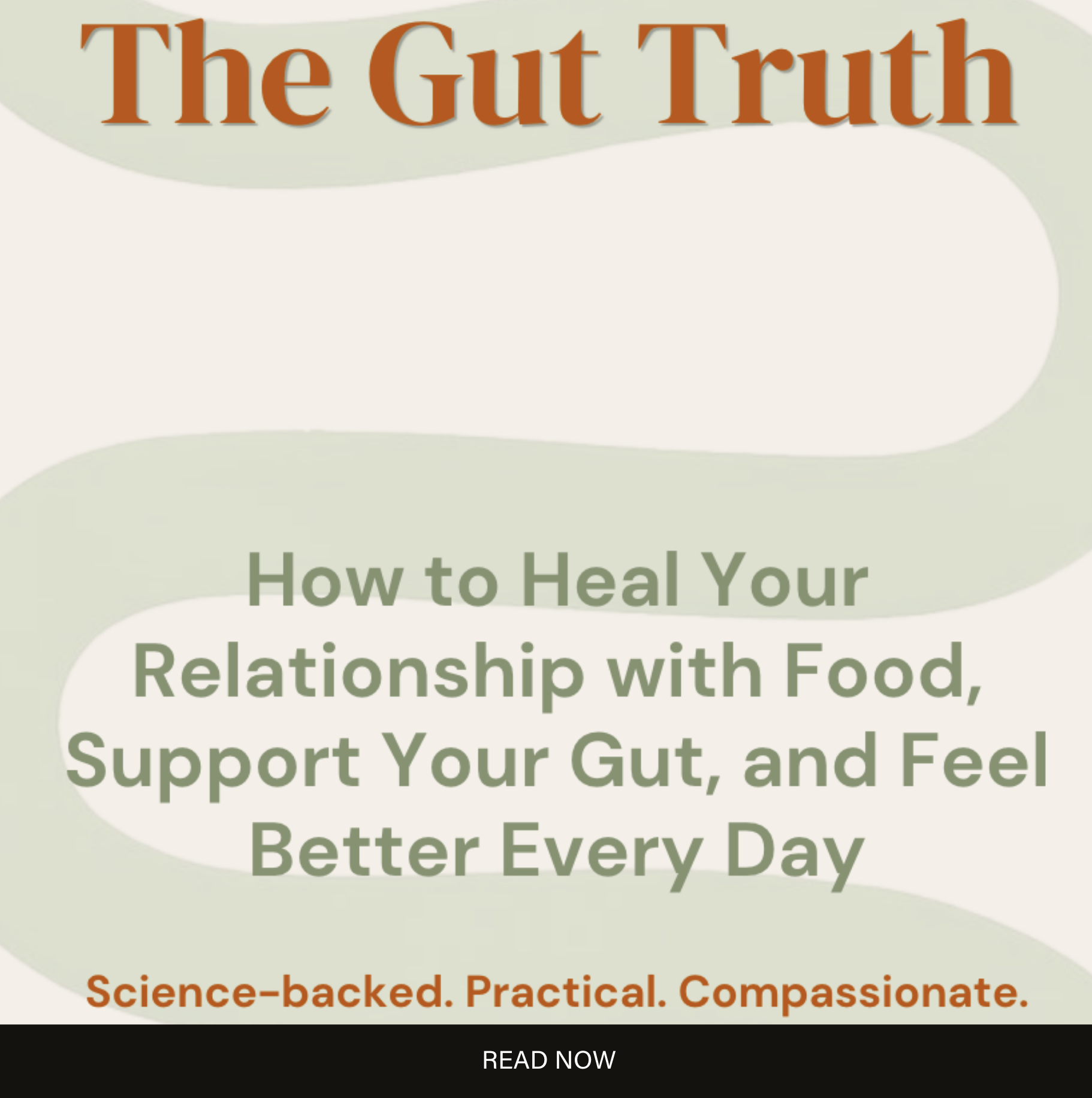 Your gut has been trying to tell you something... 💬
