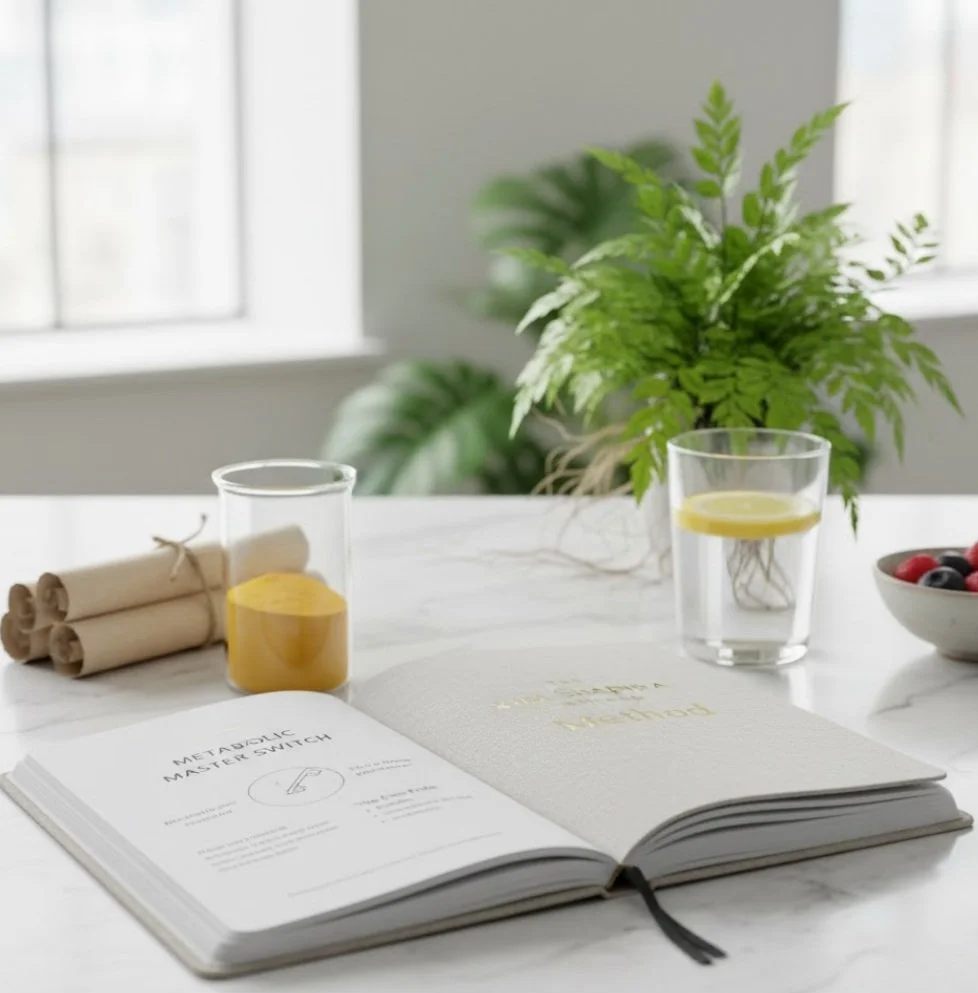 Kim Shapira Method wellness journal for metabolic health tips and berberine facts.