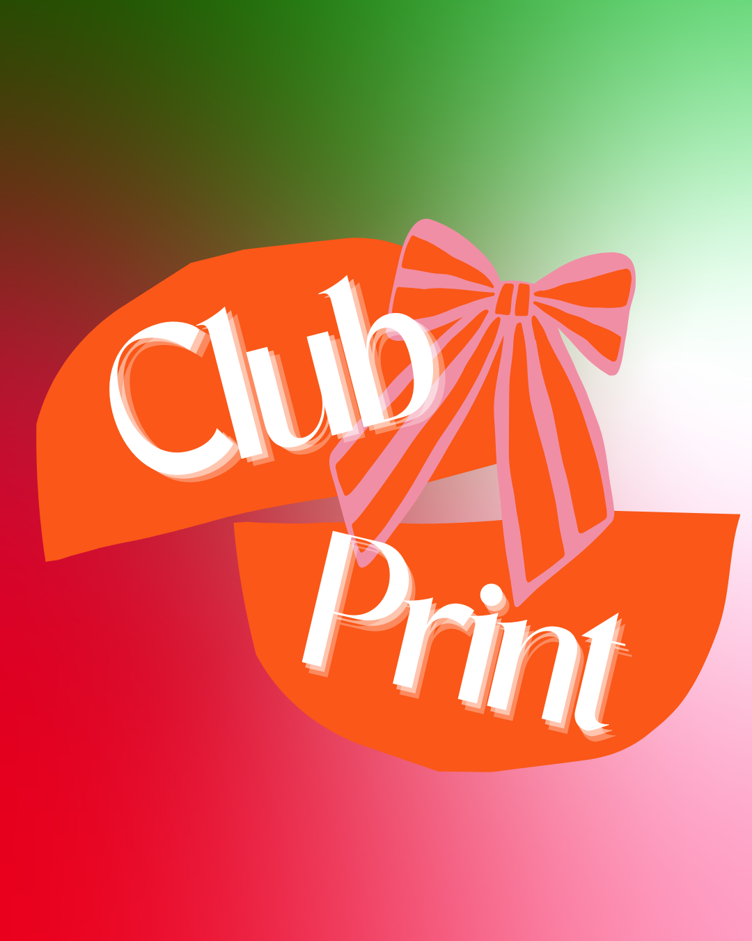 Holidazzled Club Print : Monthly Drop in Screen Printing