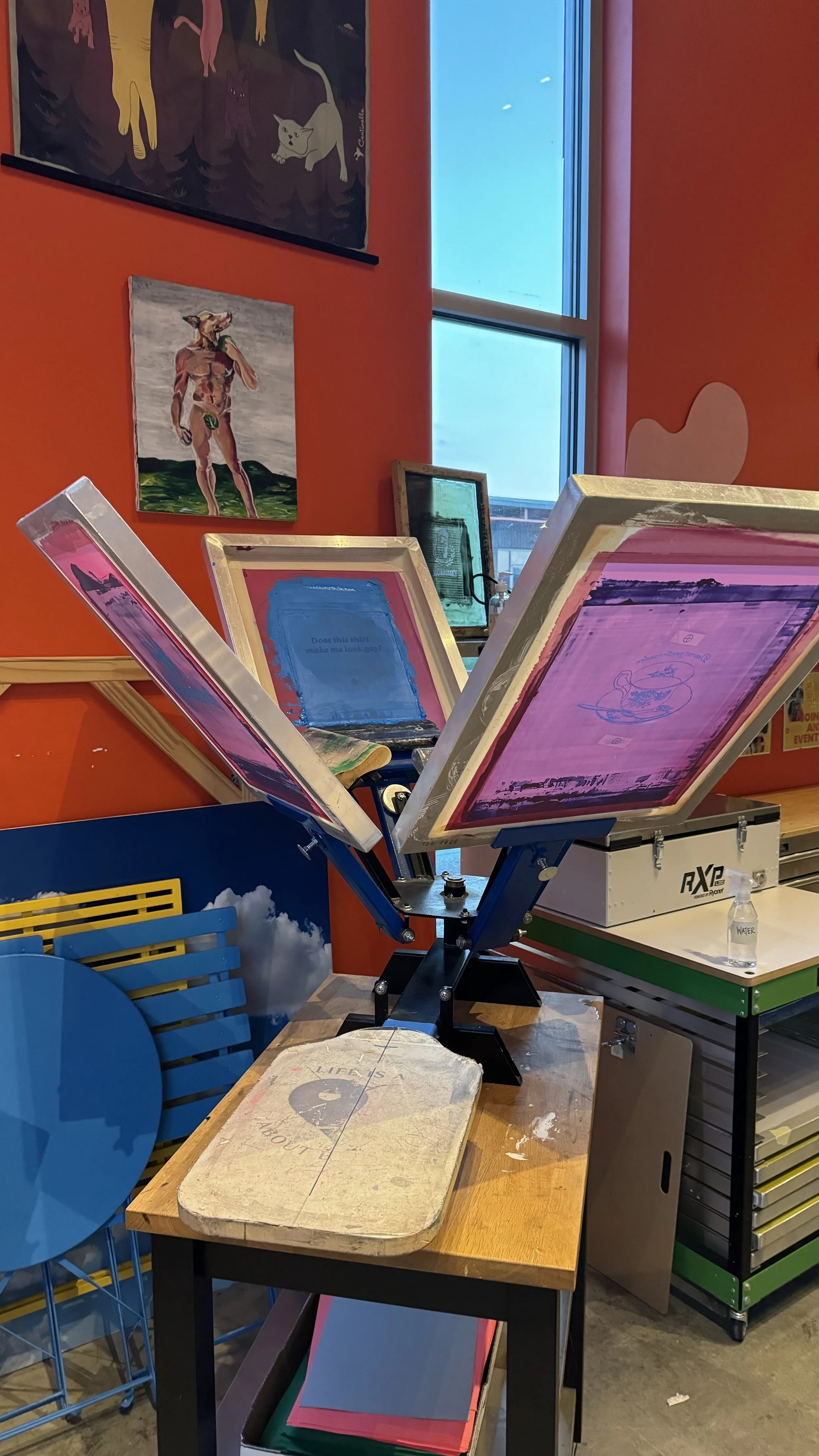 Club Print : Monthly Drop in Screen Printing