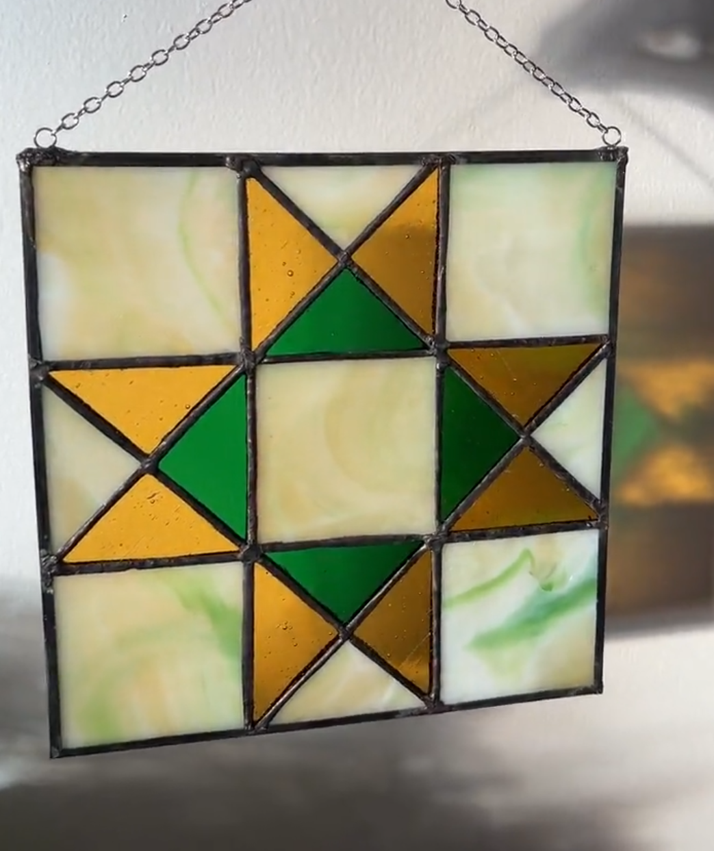 Stained Glass 101:        Square Quilt Patterns