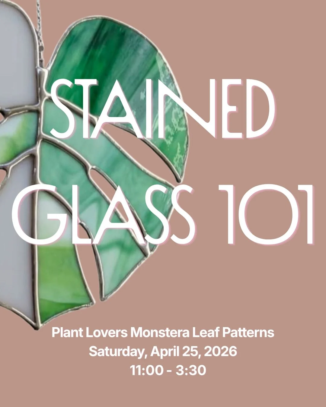 📣NEW WORKSHOP ALERT📣

The Stained Glass 101 is an intro to the full stained glass process with Estelle of @herenowglass once at month at the Makerspace.

🎟️ in bio

After the fun of deciding on your colors and patterns, you&rsquo;ll cut, shape, fo