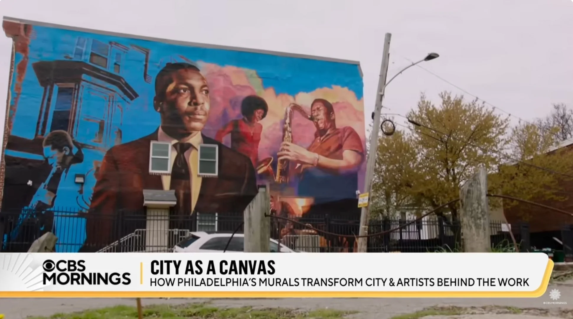 CBS Mornings: Why Philadelphia is the mural capital of the world