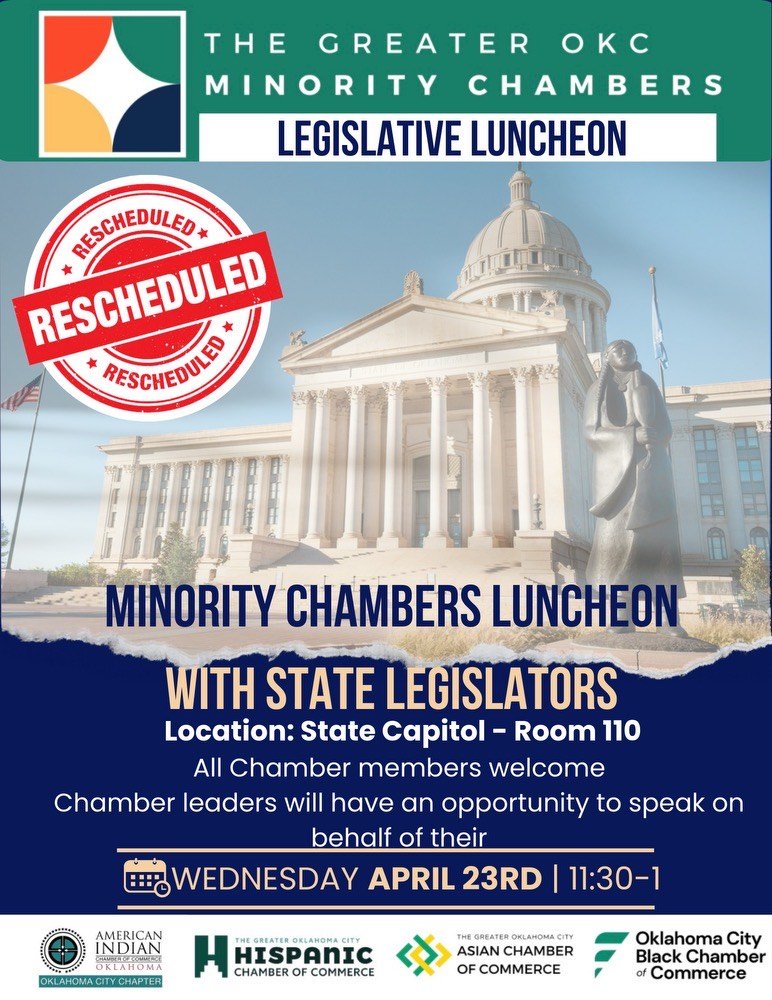 Greater OKC Minority Chamber Legislative luncheon