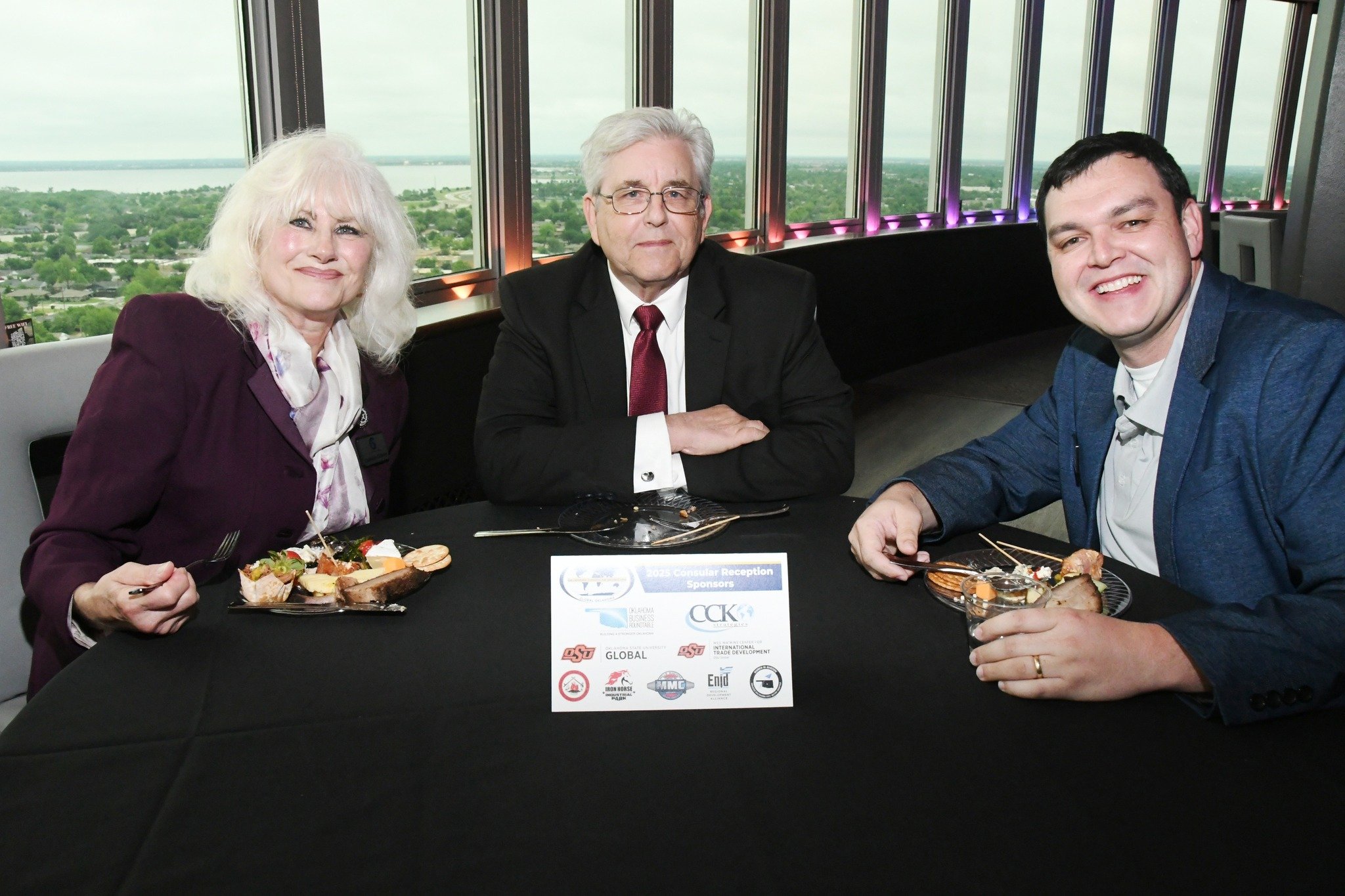 More smiles from the 2025 Oklahoma Consular Reception.
