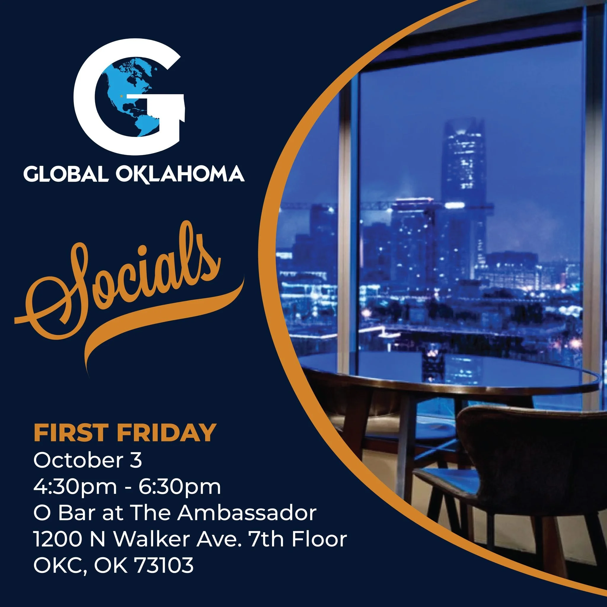 Are you ready for the work week to be over? Join us this evening from 4:30pm-6:30pm for our First Friday social gathering. It's a great way to cap off the week. We'll see you at O Bar at the Ambassador Hotel.