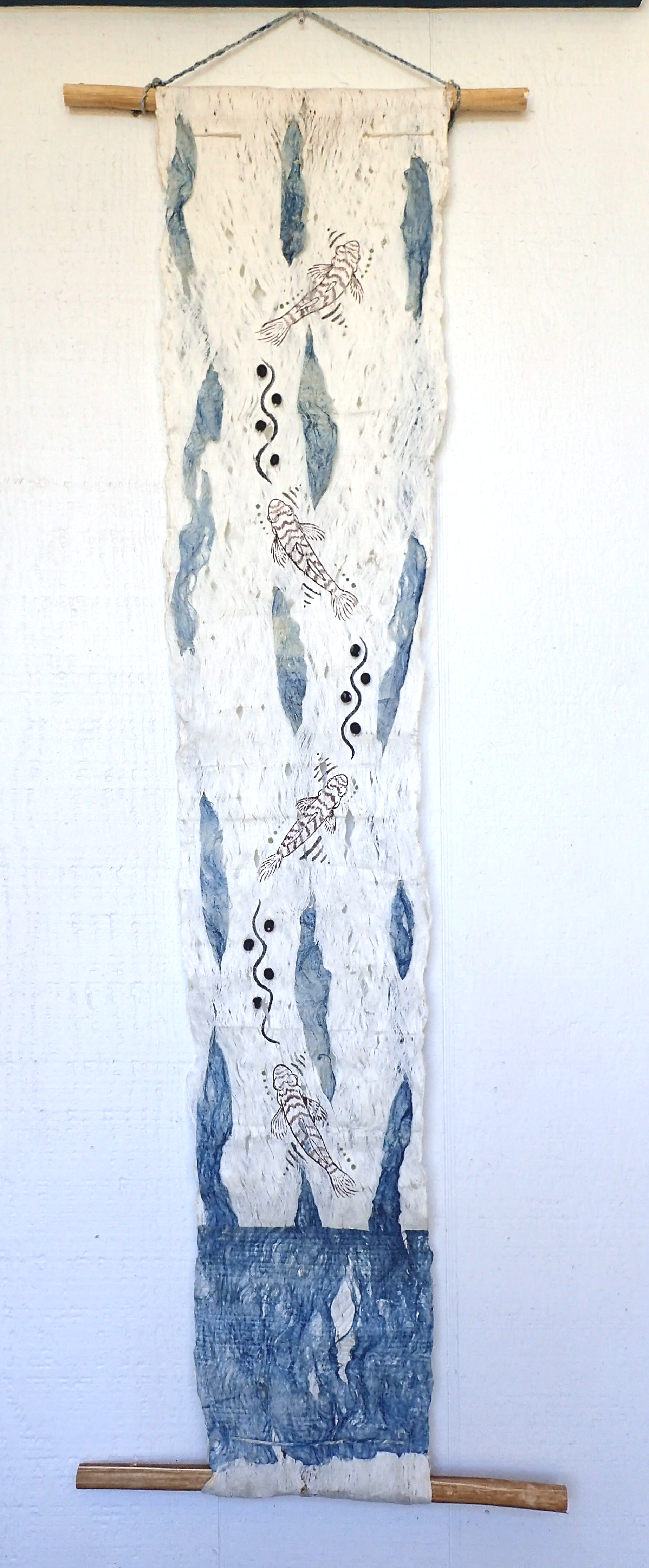 Ka Hoʻihoʻi (2024). 48x16 inches. $1,000 (normally $1,600).
