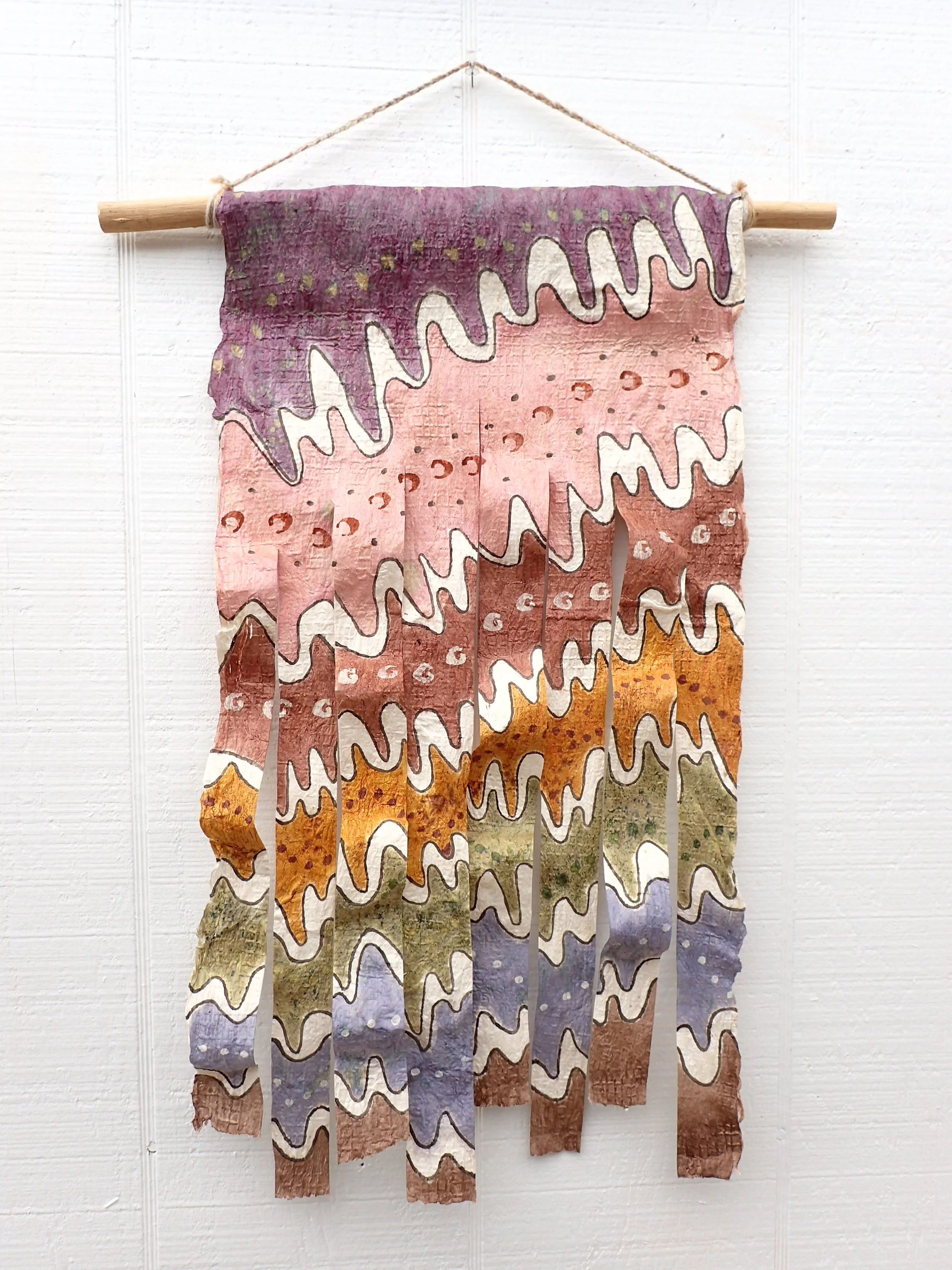 Heʻe Ānuenue (2024). 23x12.5 inches. $300 (normally $600).