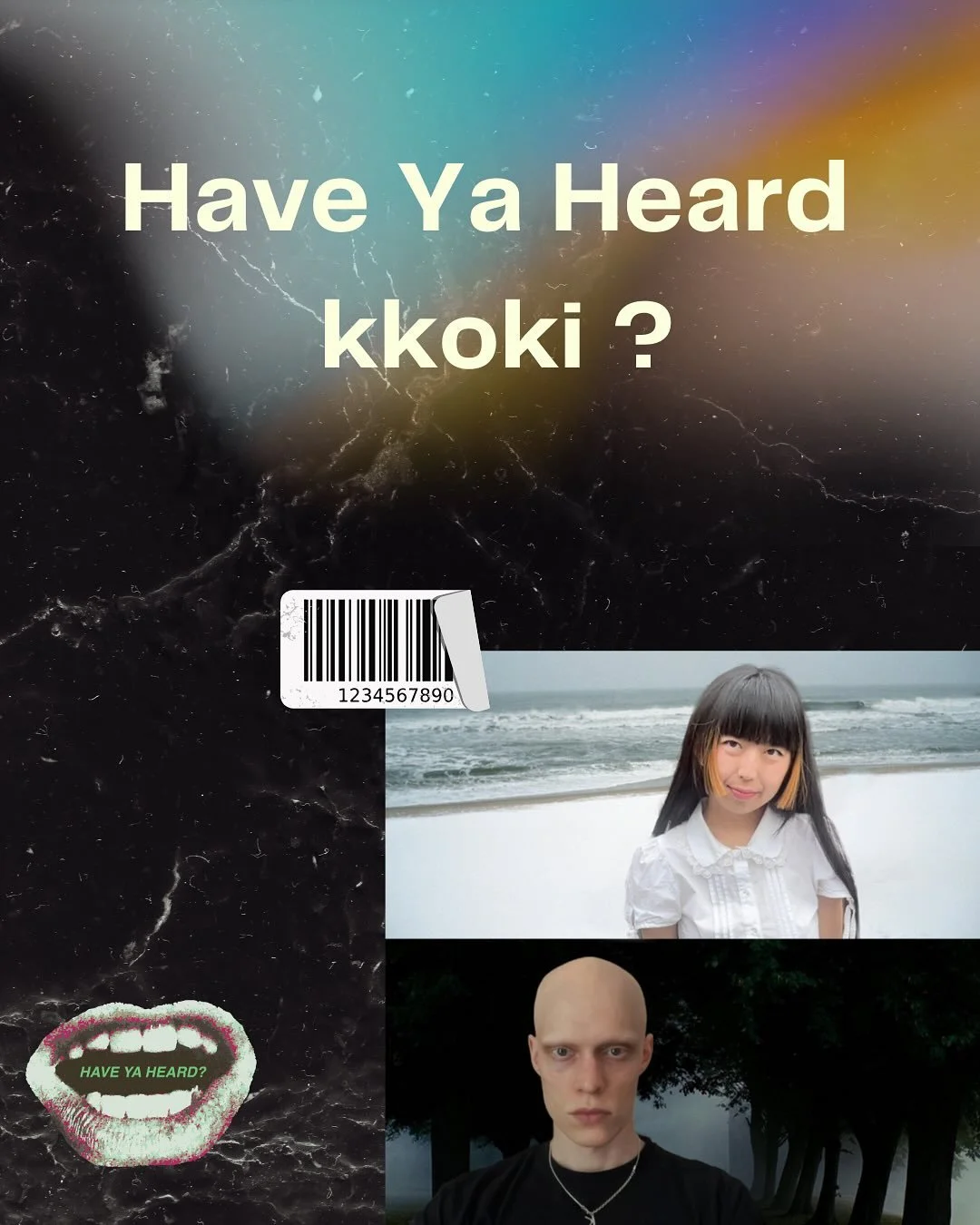 Have Ya Heard @kk0ki ? kkoki is proof that playful irony and emotion can coexsist beautifully 🗣️ Whip into our Q&amp;A