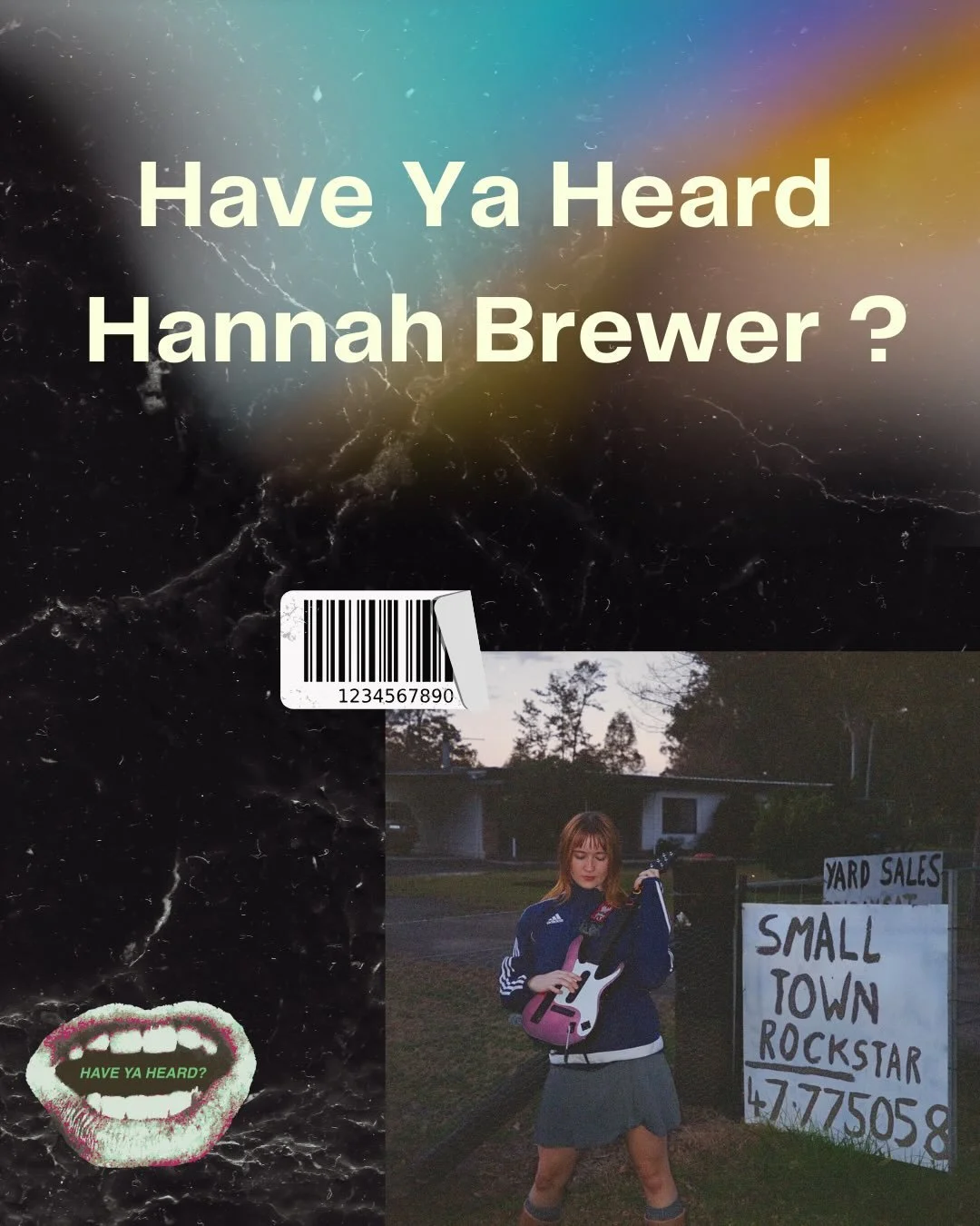 Have Ya Heard @hannahbrew3r ? Hannah Brewer writes songs where words lead the melody &mdash; pulling thoughtful, intimate, and beautifully unguarded, her music feels like summer air, ocean swims, and conversations that linger 🗣️ Crush our Q&amp;A wi