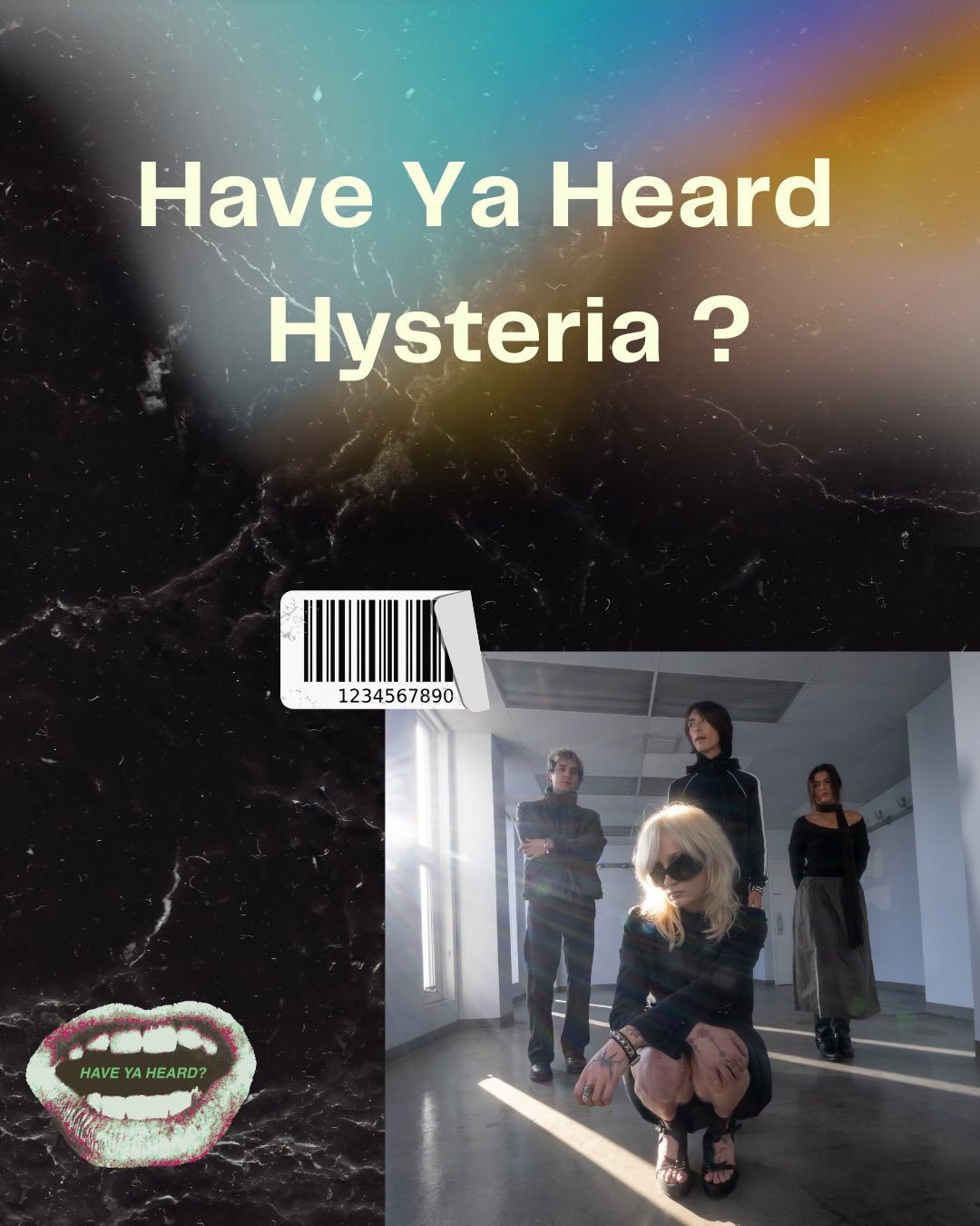 Have Ya Heard @hysteria___band ? Hysteria channels the spirit of 90s emo bands in a sharper more confrontational form &mdash; hitting at full volume with their 2nd single &ldquo;Angela&rdquo; 🗣️ Mosh through our Q&amp;A with your new favorite rockst