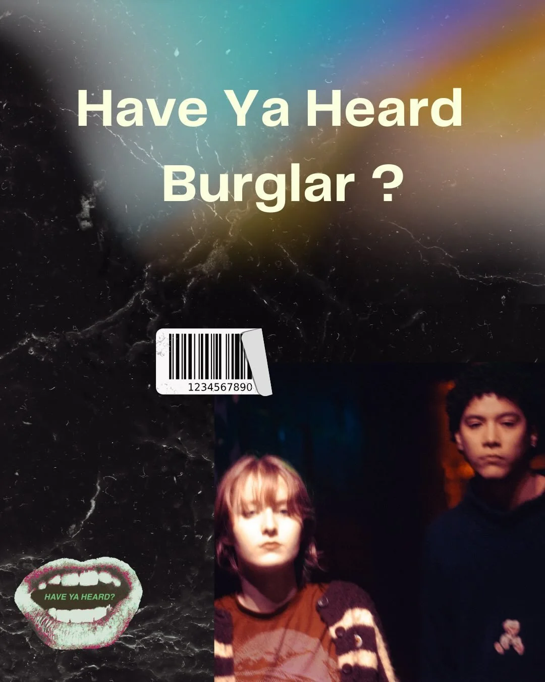 Have Ya Heard @burglar.band ? Burglar is Dublin alt-rock duo built from two completely different worlds &mdash; distorted guitars, trading vocals, and the kind of live energy that packs a punch with their debut album on the way 🗣️ Mosh through our Q