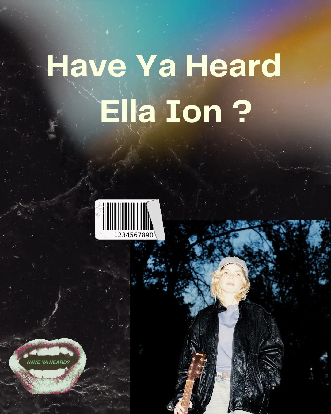 Have Ya Heard @ella.ion ? Ella Ion has a fragmented folk sound that cuts a bit deeper 🗣️ Read through our Q&amp;A together 🦘