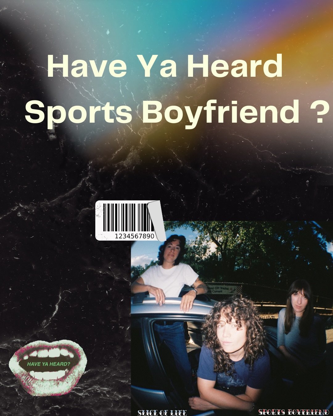 Have Ya Heard @supportsboyfriend ? Sports Boyfriend is a smooth indie rock sound that doesn&rsquo;t waste words with their warm sound all over their incredible new project &lsquo;Slice of Life&rsquo; 🗣️ Strum through our Q&amp;A together 🤘