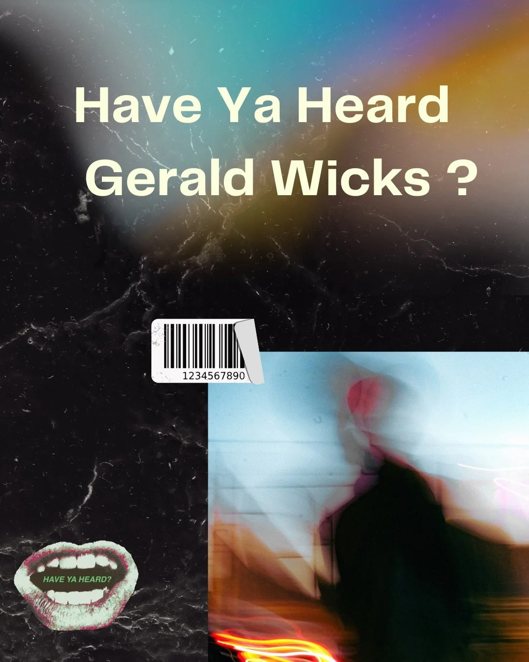 Have Ya Heard @gerald_wicks ? Gerald Wicks grew up on his Dad&rsquo;s Jazz &amp; Mom&rsquo;s R&amp;B influences creating his own heart melting R&amp;B voice and vision &mdash; releasing his debut project &lsquo;in progress&rsquo; October 16th (addict