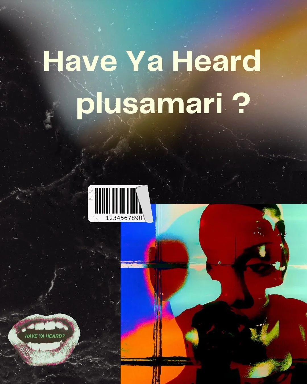 Have Ya Heard @plusamari ? The plus is a promise to stay multifaceted &mdash; truly an artist &amp; sound with a vision for his own lane with his smooth R&amp;B sound 🗣️ Add our Q&rsquo;s and A&rsquo;s with plusamari to your life in the slides ➕