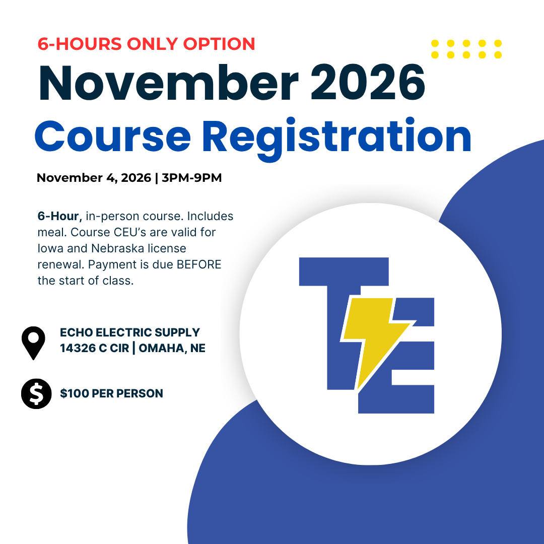 November 2026 6-Hour Course