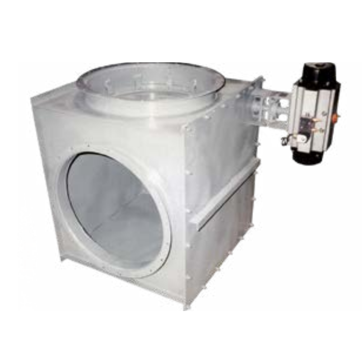 Single Vane Flap Style Diverter