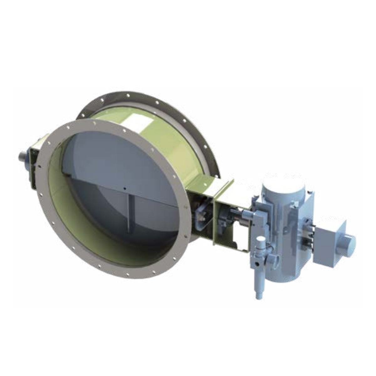 Butterfly (Wafer) Dampers - Model W &amp; BSI 