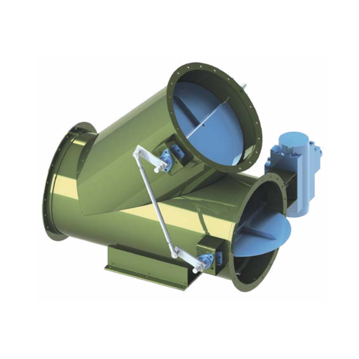 Diverter Dampers - Model TRI 