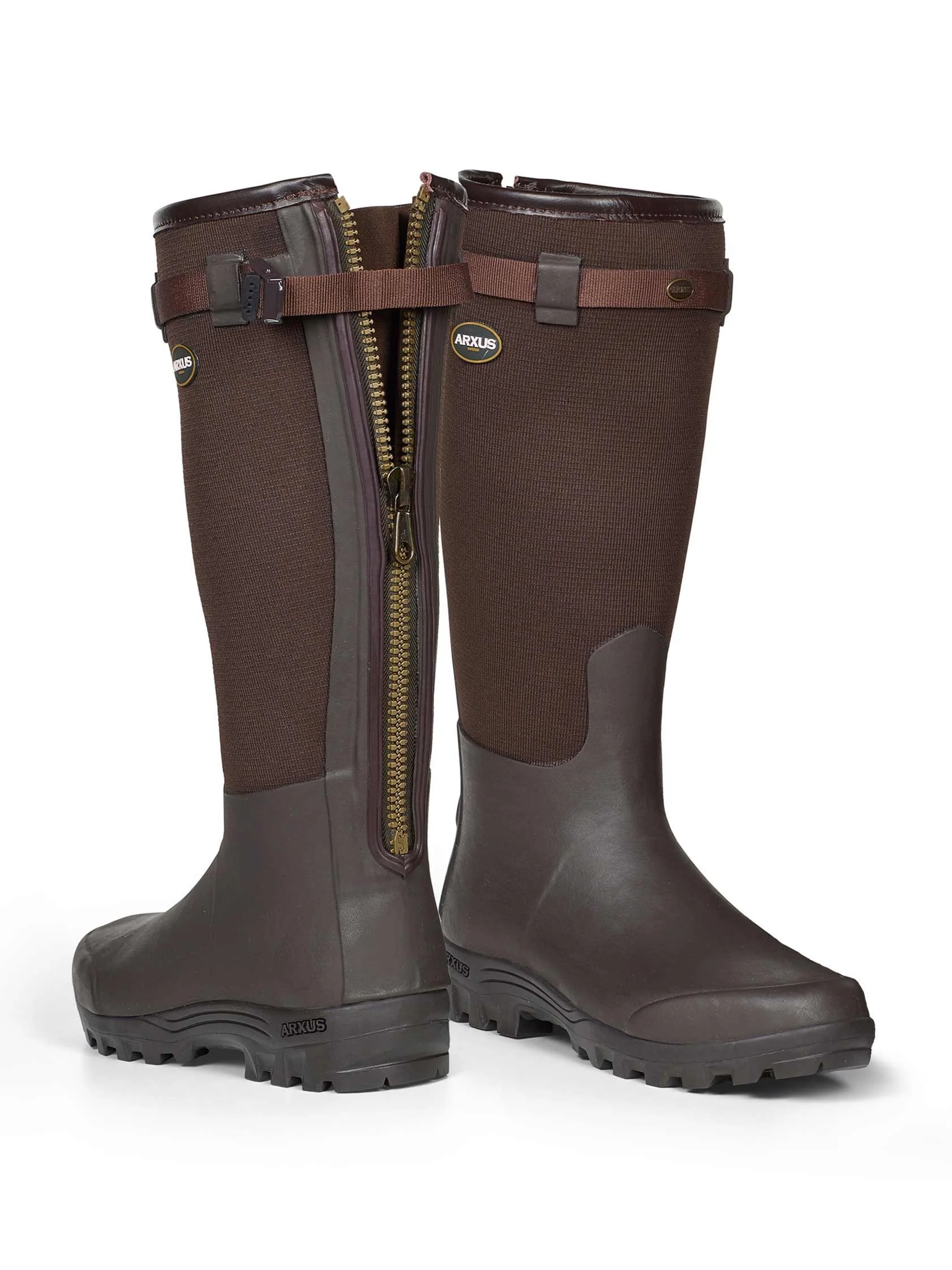 Arxus Primo Country Zip Rubber Boots with a Zipper