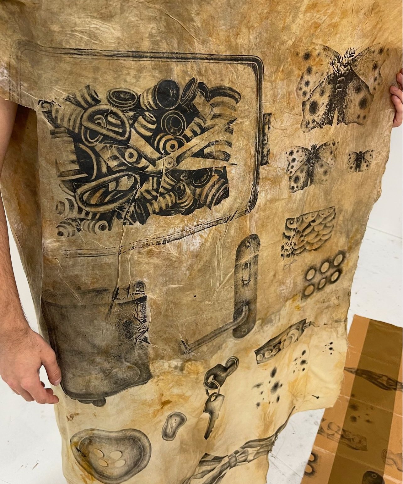  Iordanes Spyridon Gogos AFW 2024. Textile by Brittany Wyper  