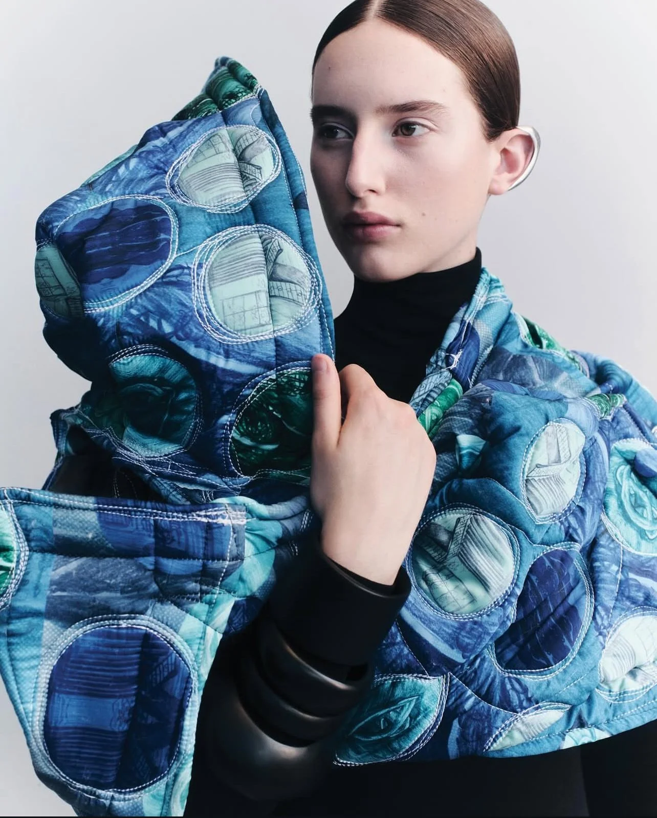   Harpers Bazaar Australia, UBank Feel Good Fashion Fund, Iordanes Spyridon Gogos x Brittany Wyper Textile Collaboration. Photo by Blake Azar  