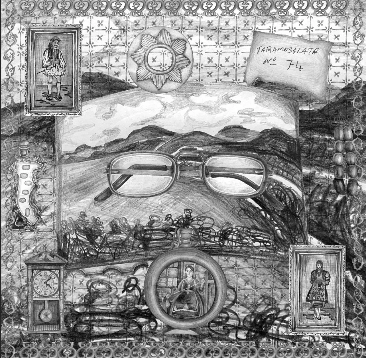  Iordanes Spyridon Gogos AFW 2023. Textile by Brittany Wyper 