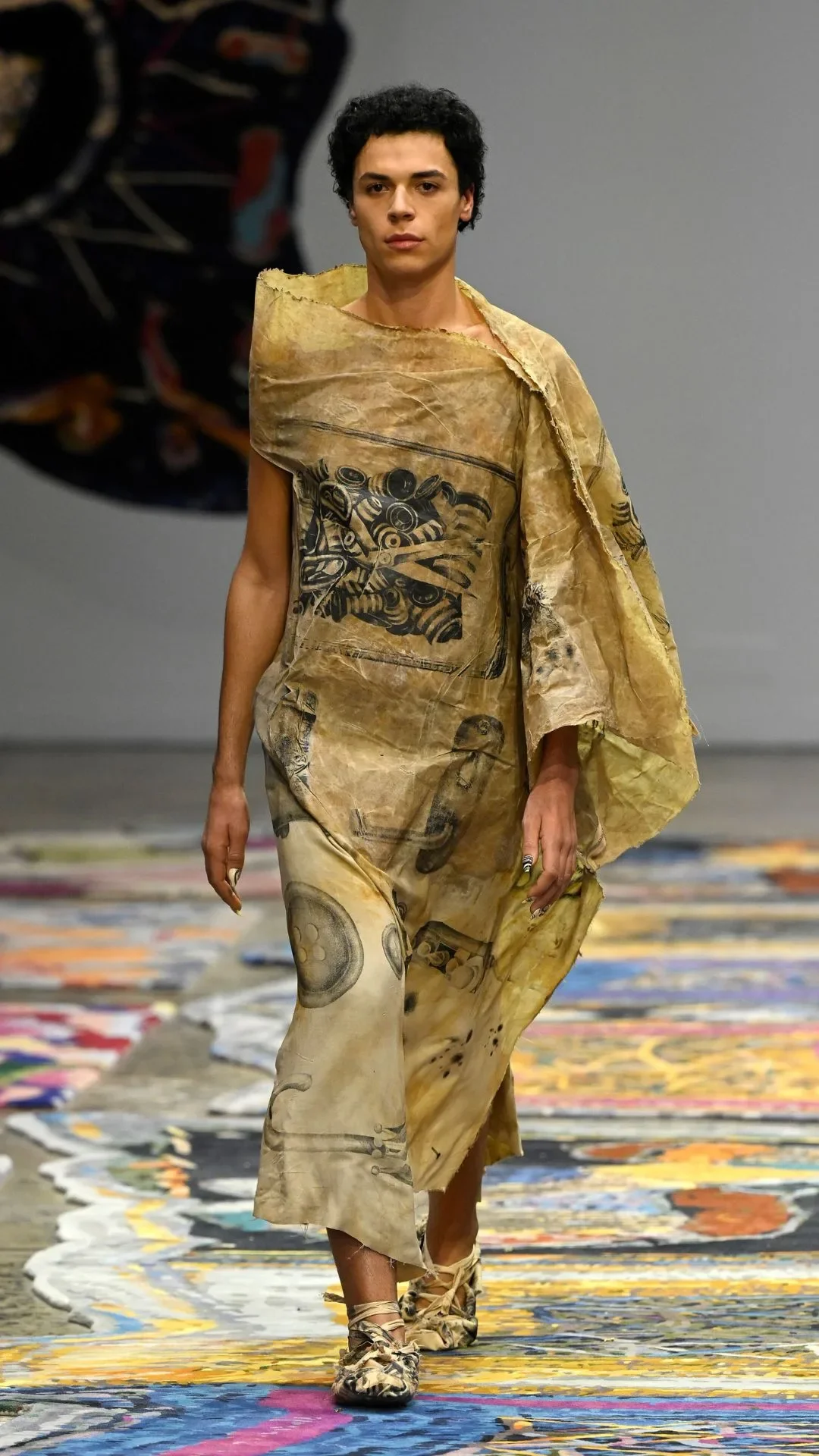  Iordanes Spyridon Gogos AFW 2024. Textile by Brittany Wyper  