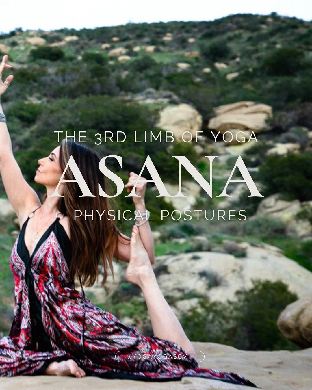 Asana, the third limb of yoga, is the practice of physical postures. More than shapes, asana teaches steadiness, balance, and presence in both body and mind. 

Join us in class this week to explore how movement becomes meditation✨

#YogaYogaSCV #Asan