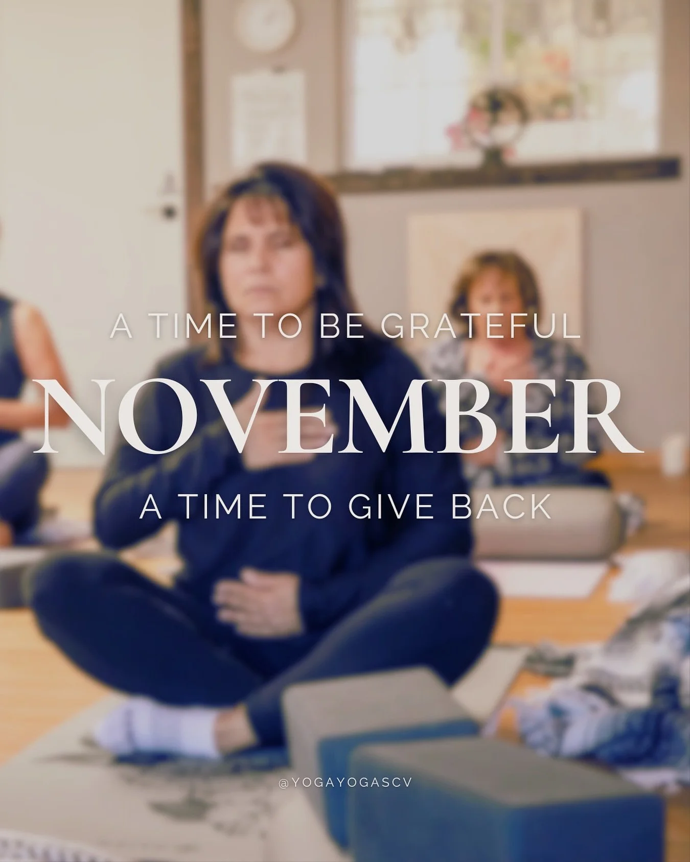 Give the gift of wellness to yourself and your community.

This month only, save 10% on our Annual Yoga Membership (regularly $1,350, now just $1215- $101/mo) and help make a difference close to home. 

For every membership purchased in November, $20