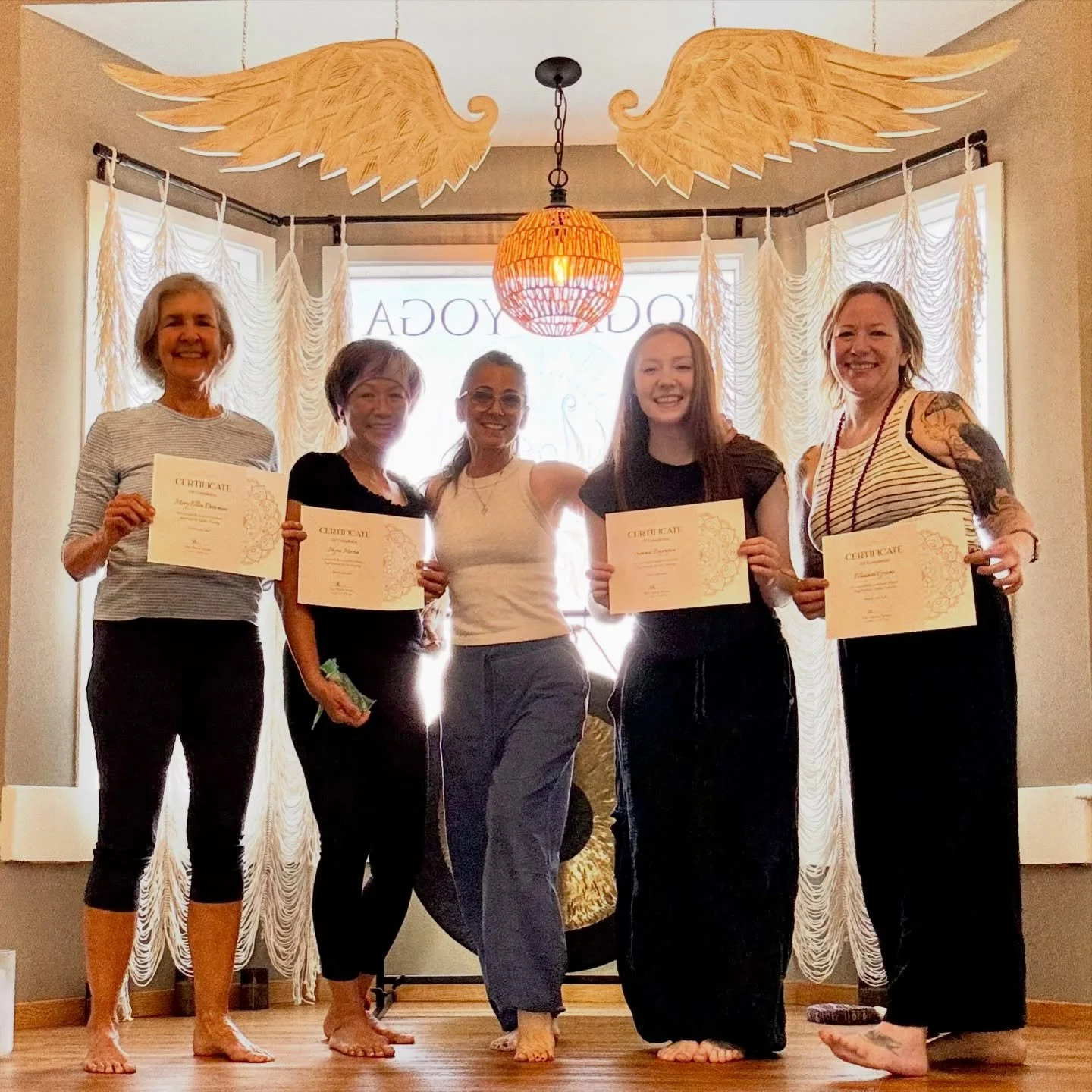 Congratulations to this beautiful group of women for completing my Yoga Remedy Teacher Training. So proud of your dedication and the heart you brought to this work. The journey continues. ✨

#yogaremedy #teachertraining #yogatherapist #yogayogascv #c