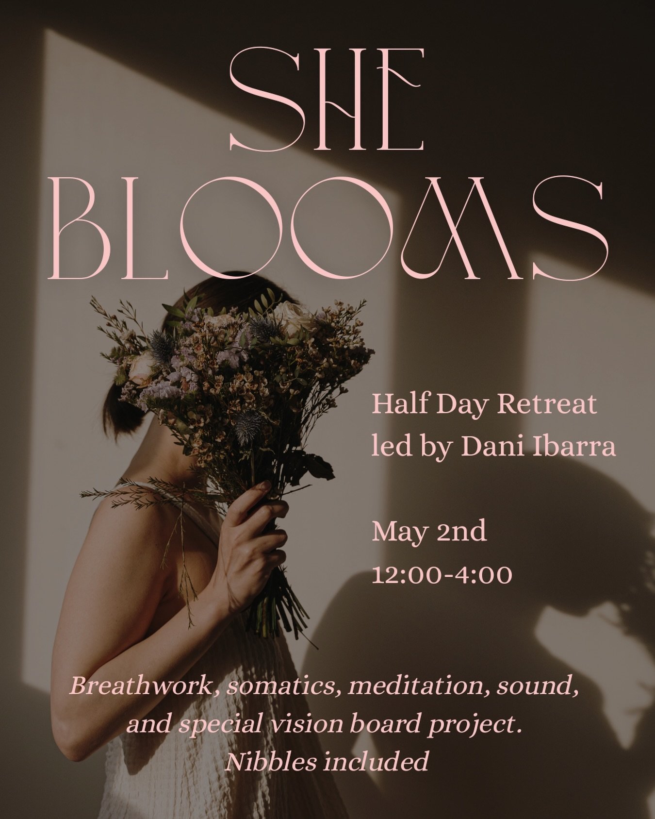 Ladies, if you&rsquo;re feeling exhausted, overwhelmed, or just need a reset&hellip;this half-day retreat is for you.

Move, breathe, relax, create, and be taken care of. Sound bath. Breathwork. Beautiful take-home experience by @bloom_true and delic