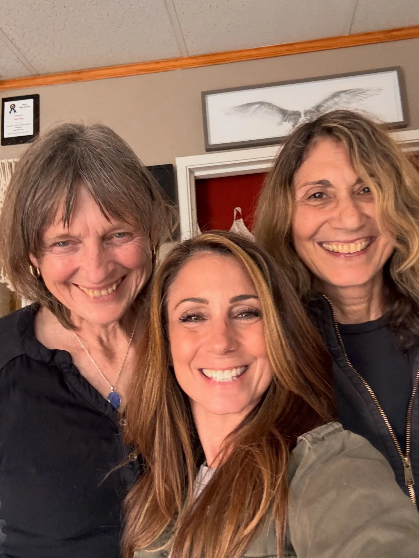 Full circle 🤍 with Linda &amp; Blaire-the OG&rsquo;s of Yoga Yoga.

They owned this studio through the late 90&rsquo;s and into the mid 2000&rsquo;s. I had the privilege of teaching under them during that time, back when this was the only yoga studi