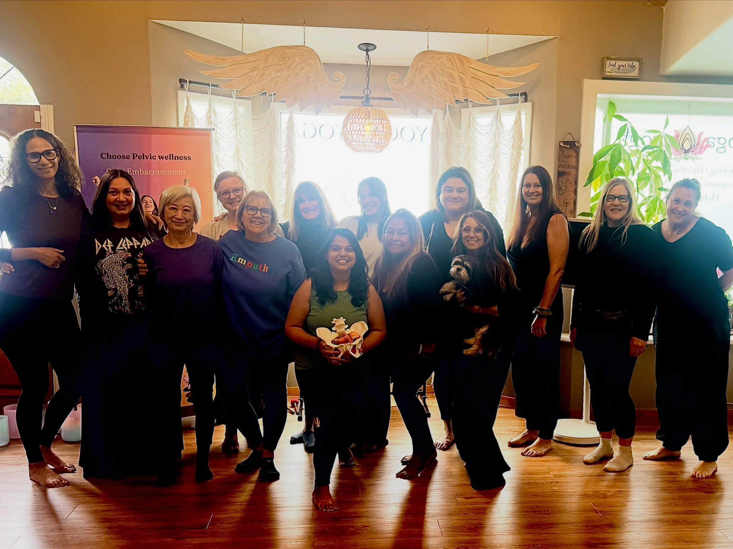 Our pelvic floor workshop opened the door to deeper understanding, honest conversation, and true empowerment around our health and wellbeing.

Deep gratitude to Trapti from @thera_gurus for guiding us so beautifully, and for sharing your wisdom with 