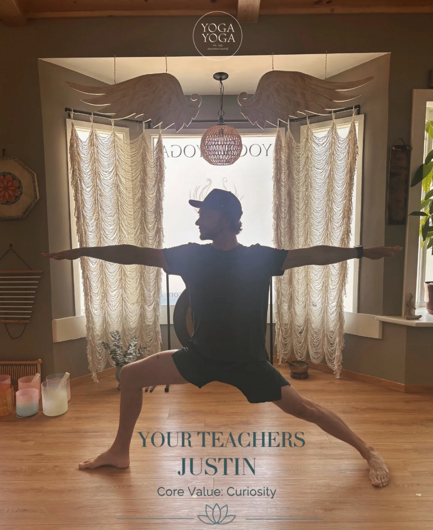 Meet Justin Barnes, our amazing Juilliard grad 🌟 With a kind heart, calming presence, and a true gift for movement, Justin brings strength, grace, and mindfulness into every class. 

He believes moving with curiosity rather than judgment can help us