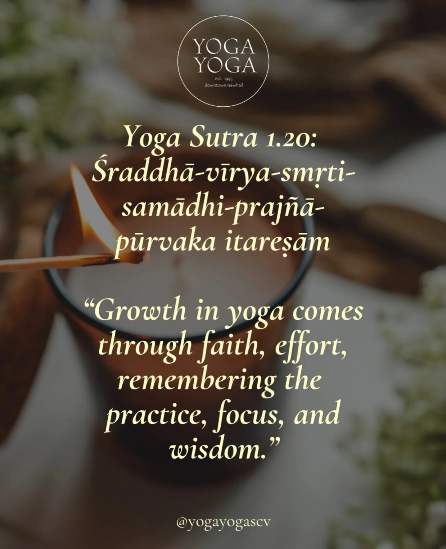 Sutra 1.20

Healing and transformation don&rsquo;t happen overnight. Trust the path, keep practicing, remember what matters, and wisdom begins to unfold.

#YogaSutra
#PracticeAndAllIsComing
#YogaWisdom
#MindfulLiving
#YogaYogaSCV