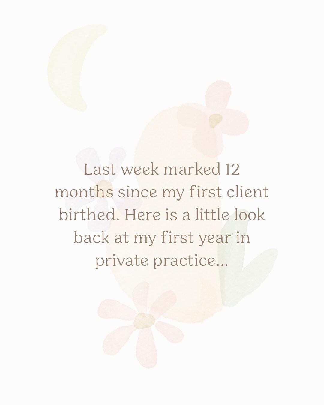 Celebrating 12 months of private practice 🎉 

While I can&rsquo;t promise anyone a particular birth, I am so proud of these stats and the families I have supported. Continuity of care with a midwife, gold standard for good reason 🤰🏼

#pregnancycar
