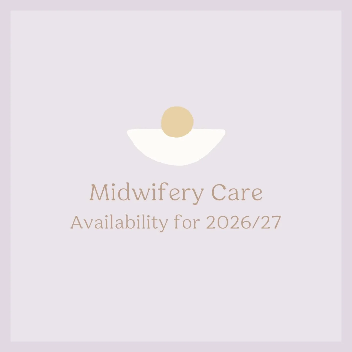 📆 Updated 2026/2027 availability

The life of a midwife means constantly thinking 9 months ahead! With December babies almost on their way, I thought I better update my availability for the rest of the year and for early 2027 🤯 

Homebirth availabi
