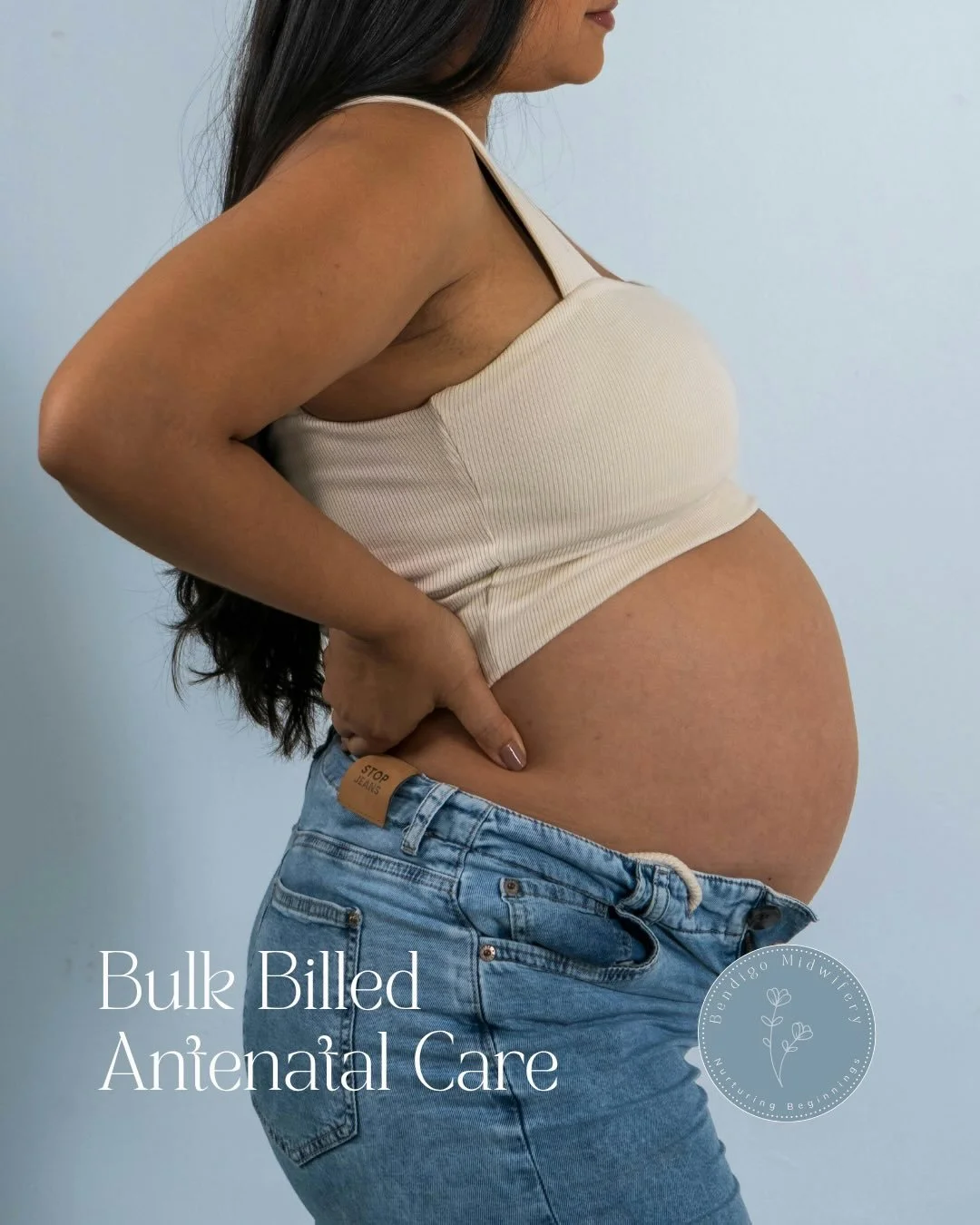 &bull; Bulk Billed Antenatal Care &bull;

Everyone should be able to access a midwife, no matter where they want to birth, how they want to birth or if they&rsquo;re deemed high or low risk. We&rsquo;re making midwifery care more accessible in our co