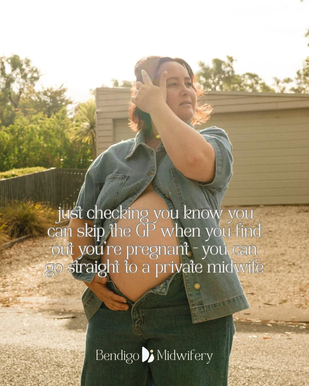 We&rsquo;re just checking you know 💙

#privatemidwife #bendigomidwife #pregnancycare