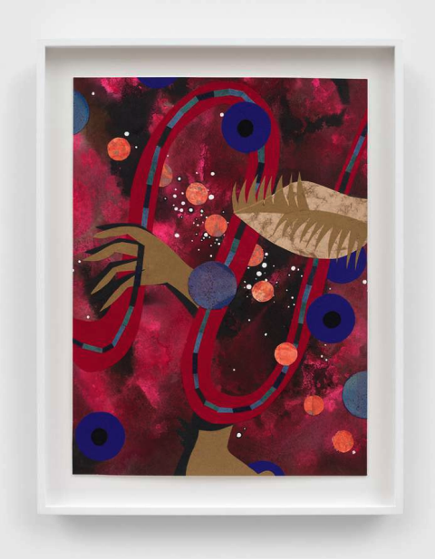 Carrie Moyer   Configuration #18, 2023  $15,000