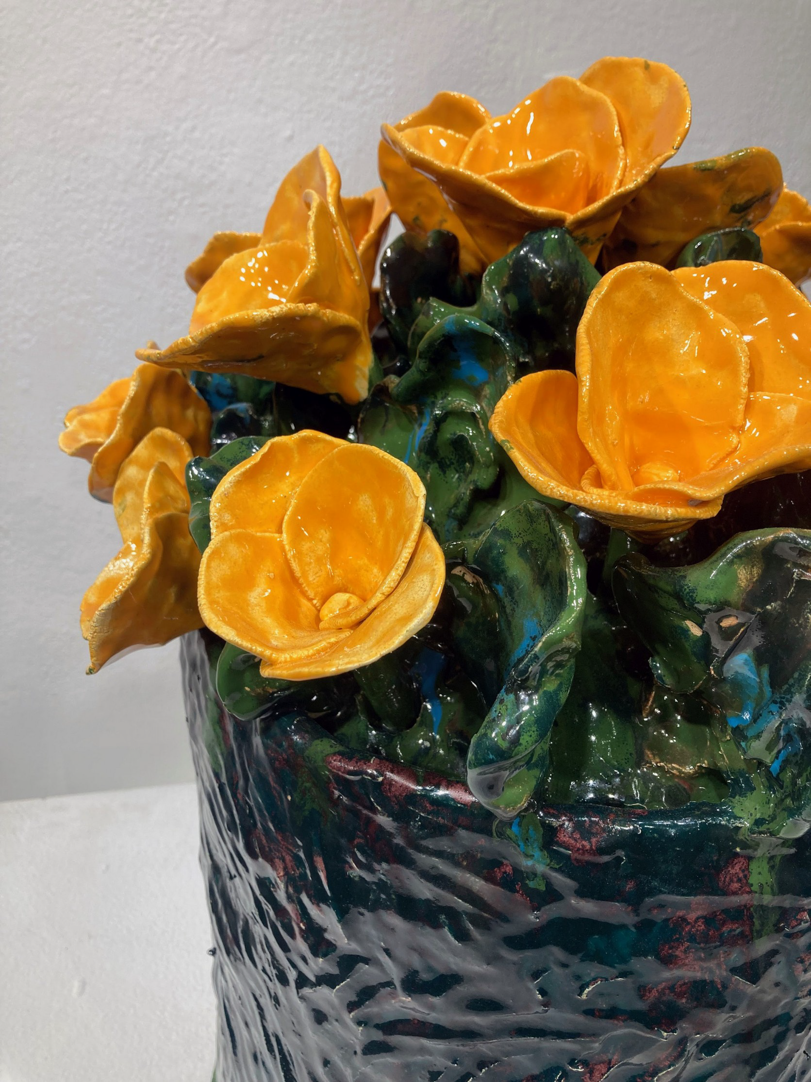 Anabel Juárez 
Golden Poppies IV, 2025 
Detail 