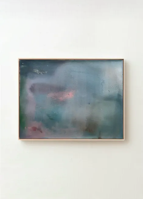 MAJA DLUGOLECKI
Taking You In, 2025
Acrylic on canvas
14 x 18 ′′